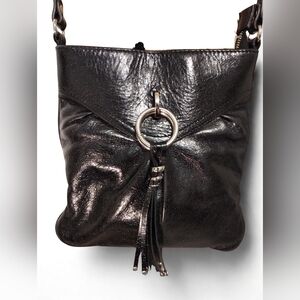 Vintage Leather Crossbody Bag